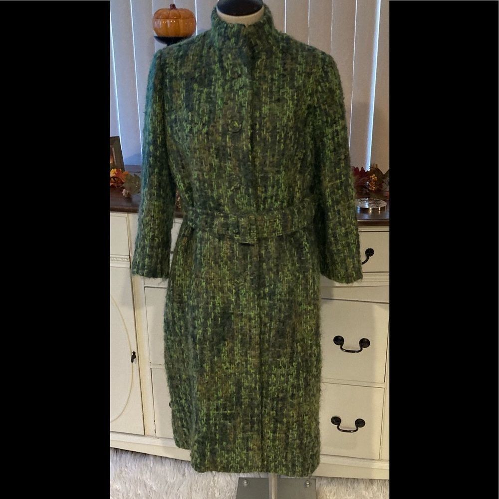 Vintage 80’s Green Coat Small